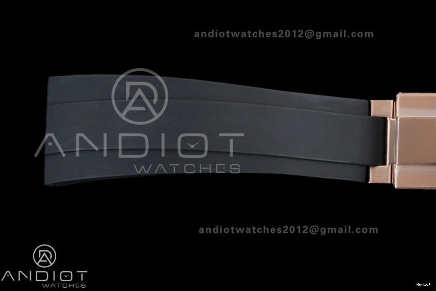 126515 Oyster-flex Best VSF Dial 1:1 On Daytona DD4131 Strap Weight Gain Marker RG Sub-dial Stick Black Edition 0129